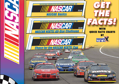 Box Display NASCAR 6 Slot Corrugated